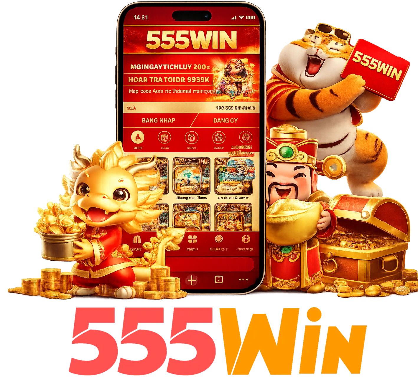 Dịch vụ ứng dụng di động 555Win